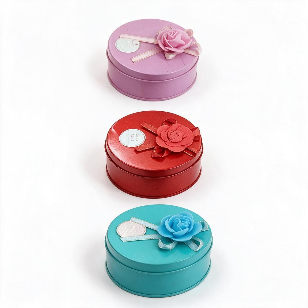 Round Rose Gift Tin product photo