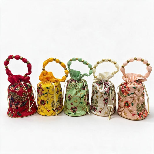 Handled Fabric Potli Bag product photo