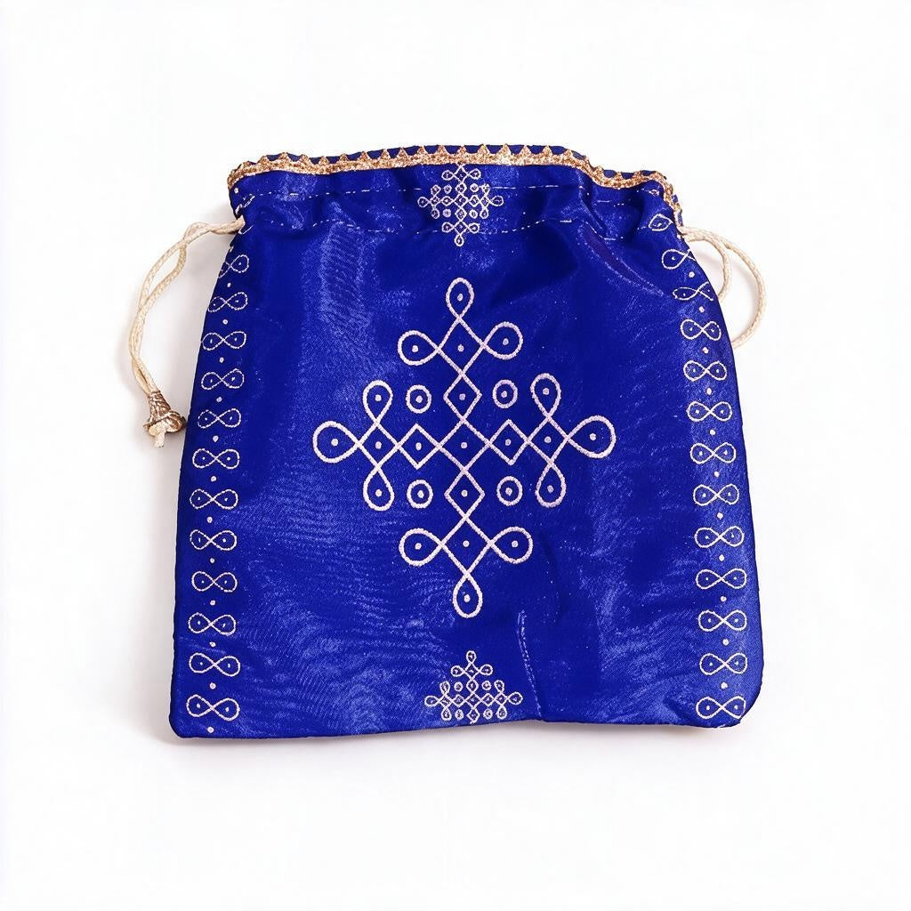 Kolam Design Potli Bag product photo