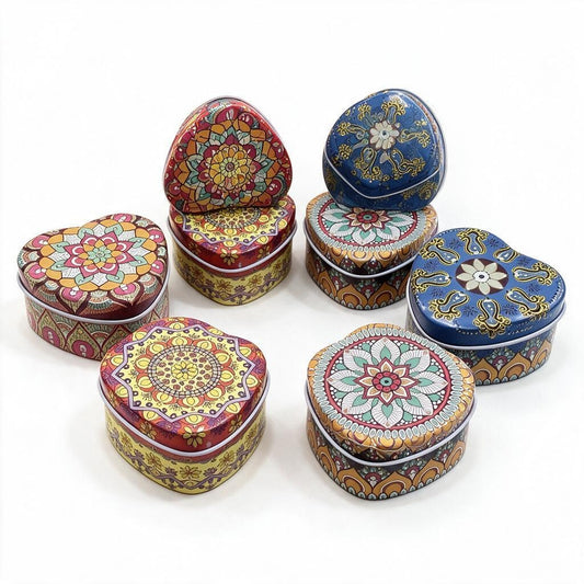 Heart-Shaped Tin Box product photo