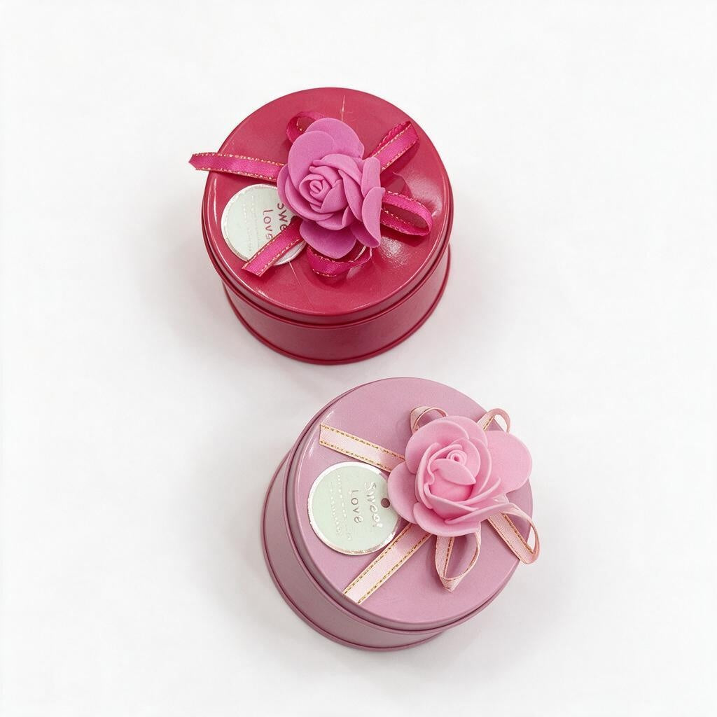 Round Rose Gift Tin product photo