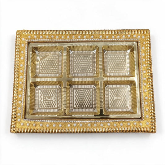Dry Fruit 6 Khana Tray product photo